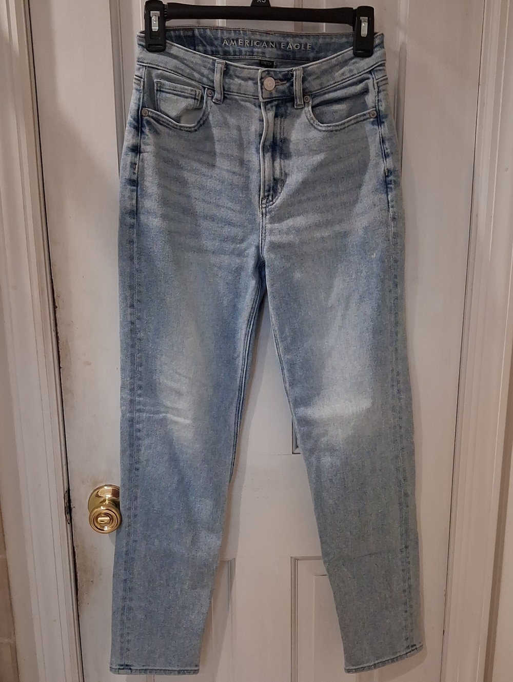 American Eagle Outfitters Light Blue High-Rise Jeans